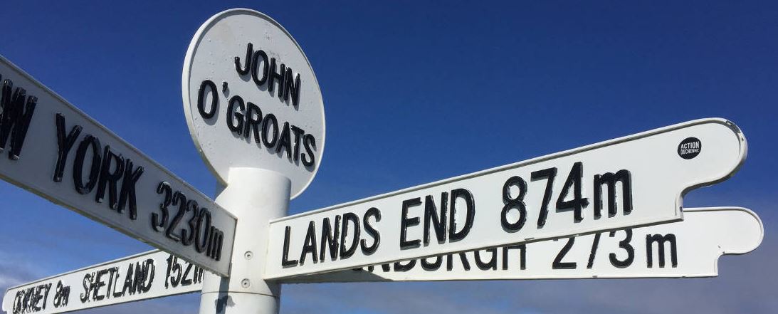 JOG signpost